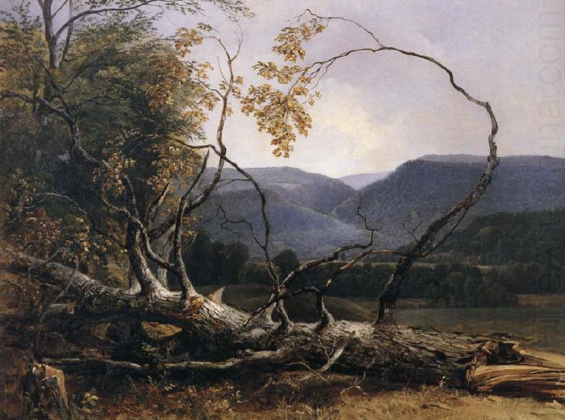 Asher Brown Durand Study from Nature,Stratton Notch,Vermont oil painting picture